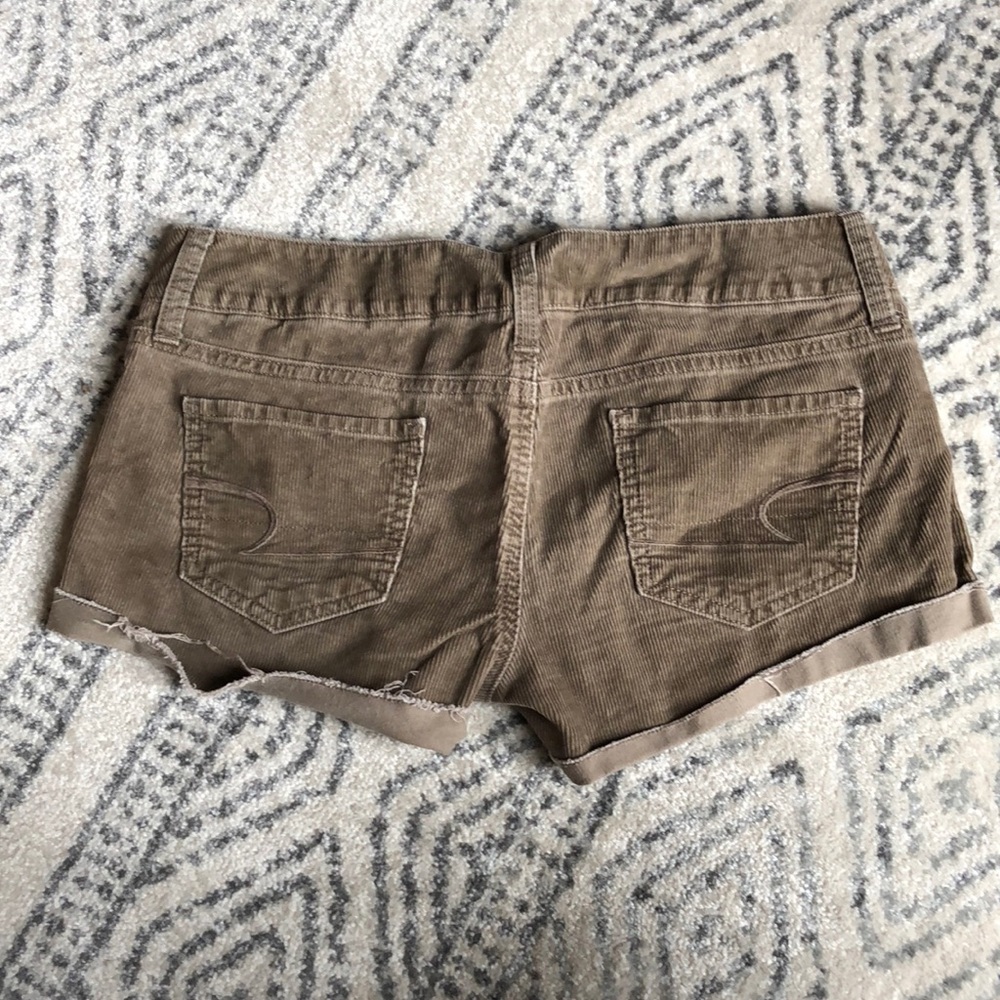 American Eagle Lt Brown Corduroy Shorts